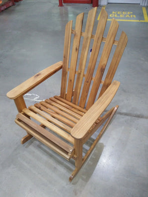 Designer Cape Cod Adirondack Acacia Hardwood Timber Outdoor ROCKING CHAIR NEW
