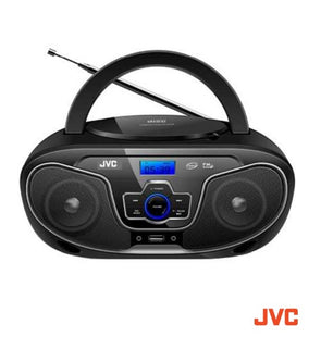 JVC RD-N327A Boombox Portable Bluetooth CD Player - TheITmart