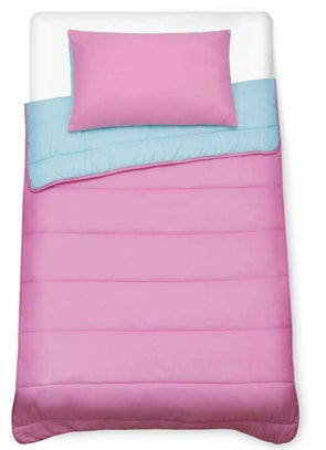 Brilliant Basics Essential Single Comforter Set - Pink