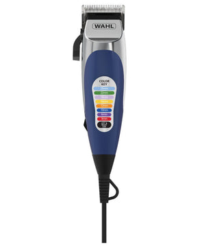 Wahl 18 Pieces Colour Coded Pro Home Hair Clipper/Men Groomer Haircut Combs