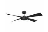 Brilliant 132cm 4 Blades Black Fairwind Ceiling Fan / Indoor & Outdoor - TheITmart