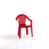 Marquee  Kids Resin Chair- Red/Green/Blue & White/ Durable Plastic/Easy to Clean