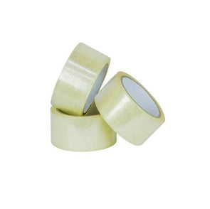 Wrap & Move 48mm x 50m Clear Heavy Duty Packing Tape - 3 Pack