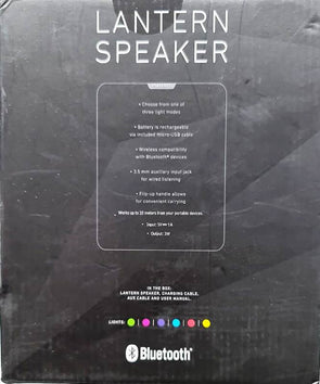 Billboard Lantern Bluetooth Speaker/3 Light modes/Hi-Def Wireless/Rechargeable