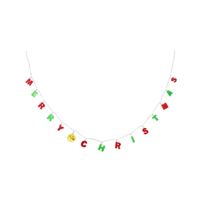 Click Festive MERRY CHRISTMAS 15 Letter Party String Lights - Multicolour