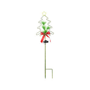 Click Festive 69cm Xmas Tree LED Solar Path Light