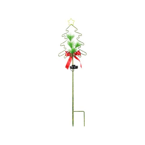 Click Festive 69cm Xmas Tree LED Solar Path Light