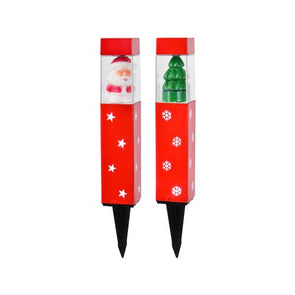 Festive Click Figurine Solar LED Pathlight Bollard