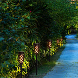 Click 32.5cm Fiamma Solar LED Pathway Light - 5 Pack / Dusk to Dawn