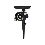 Luxzone 23.8cm 100 Lumens 3 Head LED Solar Spotlight - Pack of 2 - TheITmart