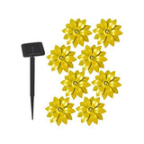 Click Flower Solar LED String Lights - Set of 8