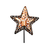 Click 79cm Candle Flame Solar LED Stake Light Dusk To Dawn