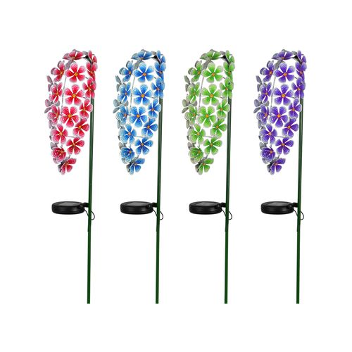 Click 77cm Orchid Solar LED Stake Light - TheITmart