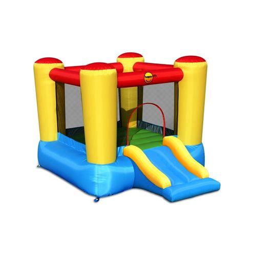 Swing Slide Airflow Colourful Bouncy Castle With Slide - IBB01