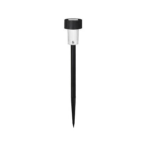 Click 26.5cm Matte Black Stainless Steel Pathway Light - 10 Pack / Dust to Dawn