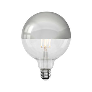 Brilliant G95 E27 LED 806lm Alchemy Silver Dip 7W Filament Globe