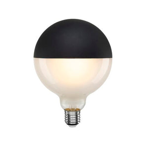 Brilliant G95 E27 LED 806lm Alchemy Black Dip & Frosted 7W Filament Globe