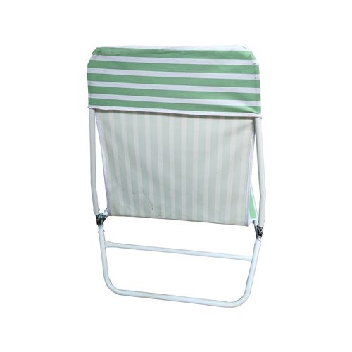 Marquee Outdoor Adjustable Folding Sunlounge- Green