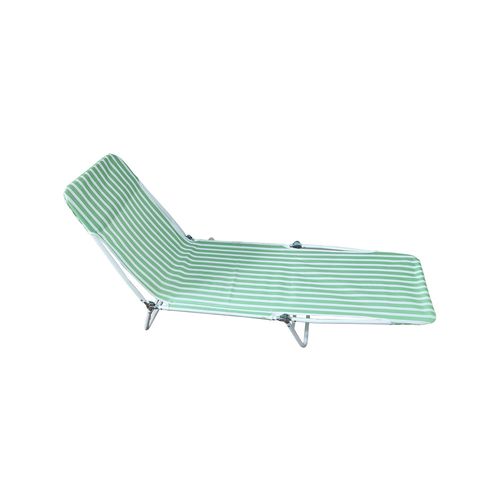 Marquee Outdoor Adjustable Folding Sunlounge- Green