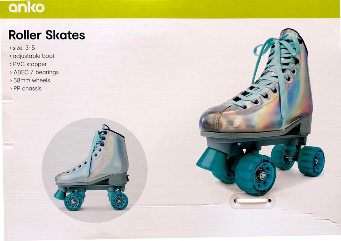 Anko Adjustable Roller Skates - Size 3-5