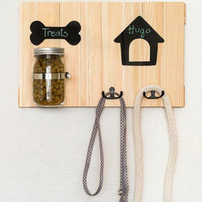 Kit Out Timber Dog Treat Station/ Great for Organizing Dog Accessories