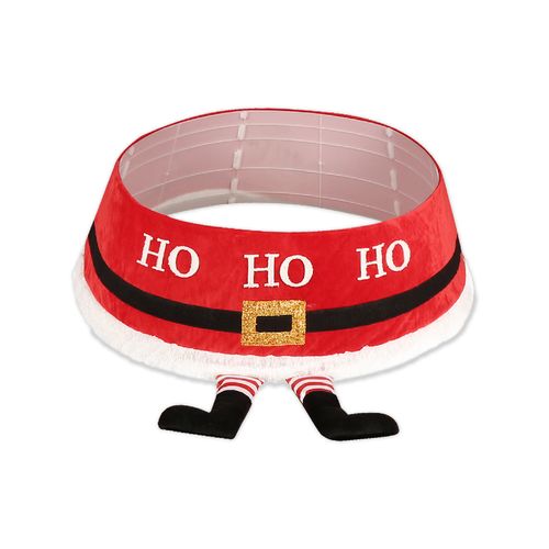 Click 77cm Festive Xmas Tree Collar Decorative Santa Figure