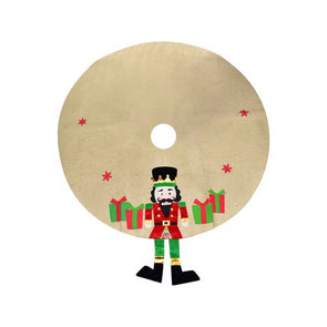 Click 122cm Nutcracker Figure Xmas Tree Skirt