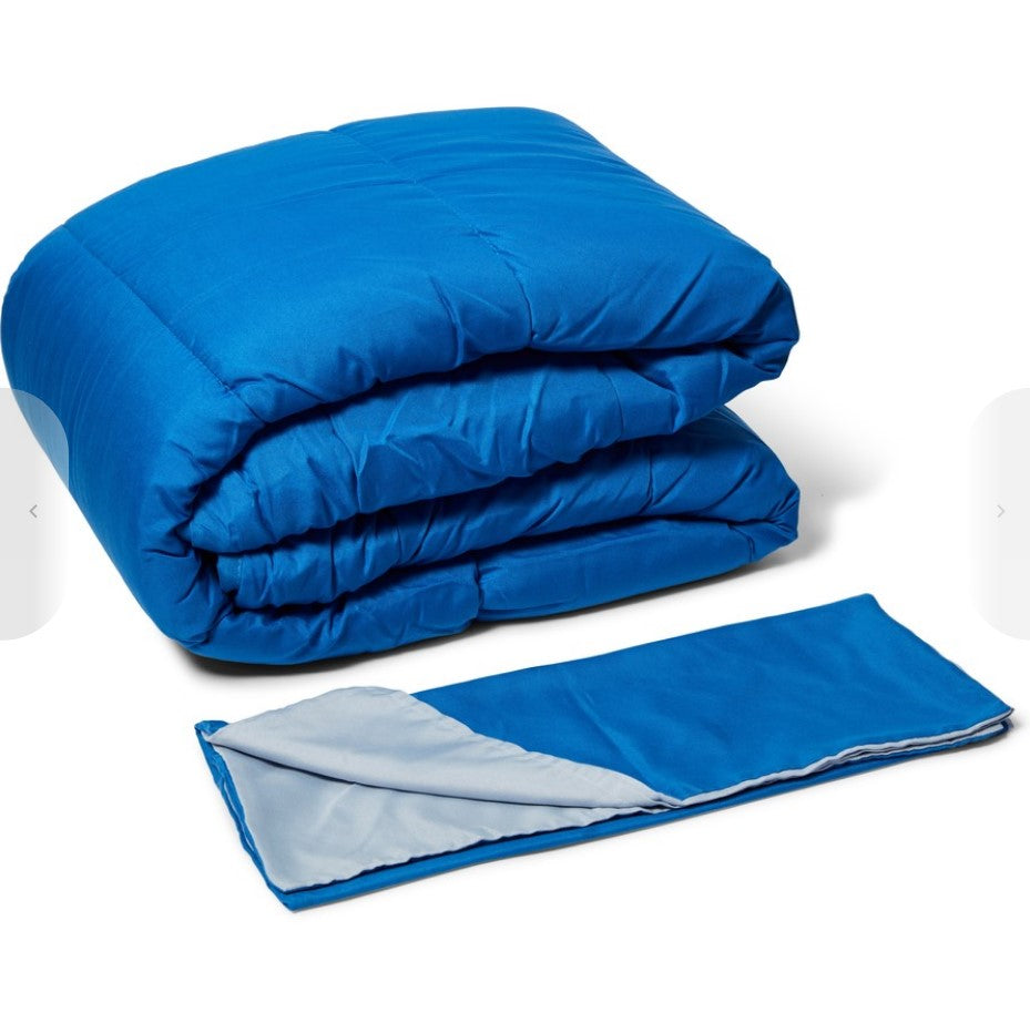 Brilliant Basics Essential Single Comforter Set - Blue