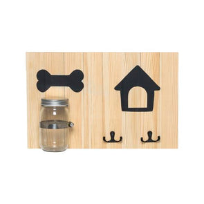 Kit Out Timber Dog Treat Station/ Great for Organizing Dog Accessories