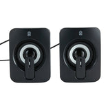 4-in-1 Gaming Combo Pack with LED lights - Black /USB Powered/Remote Control