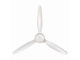 Brilliant 132cm White Centro AC Ceiling Fan/Suitable Coastal Areas Indoor /Outdoor