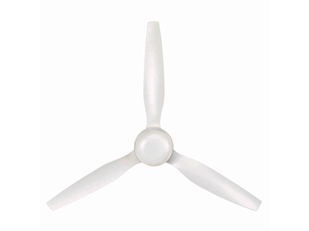 Brilliant 132cm White Centro AC Ceiling Fan/Suitable Coastal Areas Indoor /Outdoor