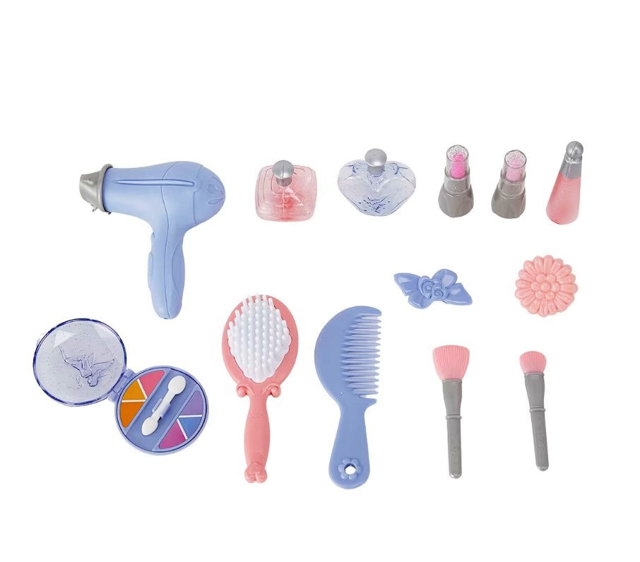14 Piece Colourful Tabletop Vanity Set / Suitable for ages: 3+ years