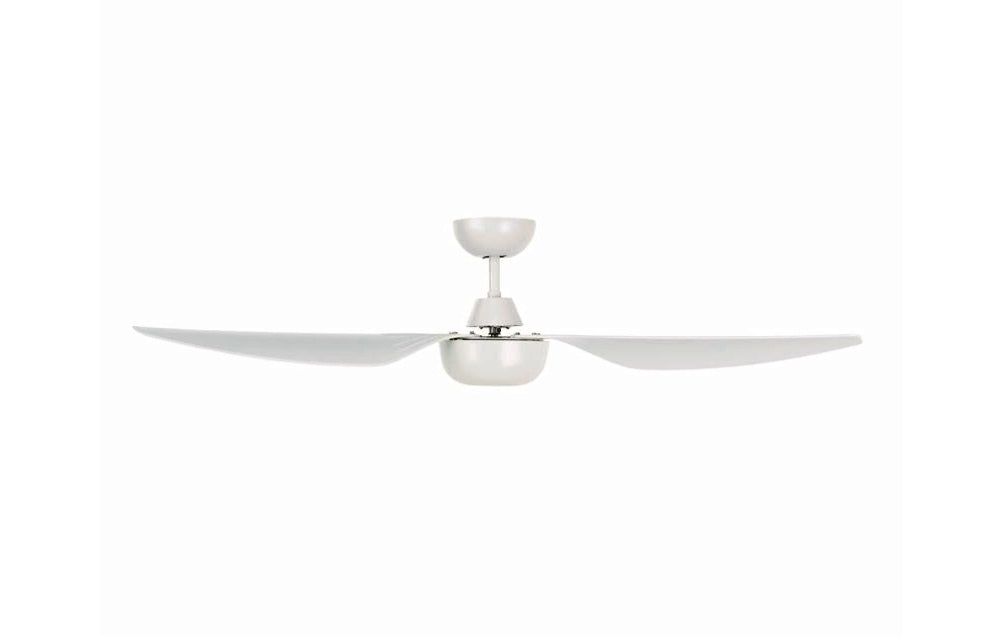 Brilliant 132cm White Centro AC Ceiling Fan/Suitable Coastal Areas Indoor /Outdoor