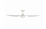 Brilliant 132cm White Centro AC Ceiling Fan/Suitable Coastal Areas Indoor /Outdoor