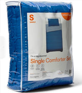 Brilliant Basics Essential Single Comforter Set - Blue