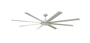 Mistral 203cm Matte White Aluminum Ceiling Fan With Remote