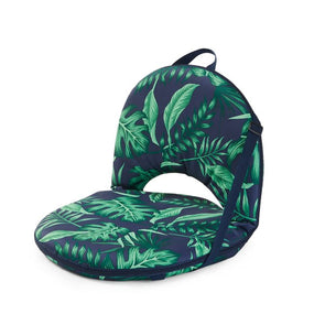 Tropical Leaf Cushion Recliner/Perfect for Outdoor Activities