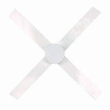 Brilliant 132cm 4 Blades White Fairwind Ceiling Fan / Indoor & Outdoor - TheITmart