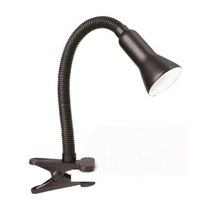 Brilliant Lighting Metal Vito Clamp Lamp - Black/White