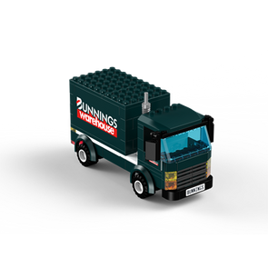 Bunnings 117 Pieces Block Truck / Multi/Assorted