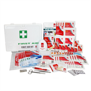 St John Ambulance Plastic Wallmount First Aid Kit / plastic