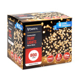 Lytworx 51m Low Voltage Warm White LED Connectable Fairy Lights - TheITmart