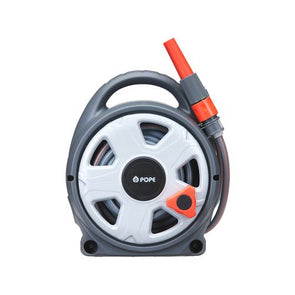 Pope 10m x 8mm Small Garden Hose Reel/Ideal for Balcony, Courtyard or Terrace garden