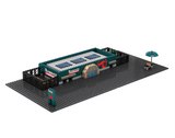 168 Pieces Playset Bunnings Block Warehouse Model/ Suitable for Ages 6+ Years - TheITmart