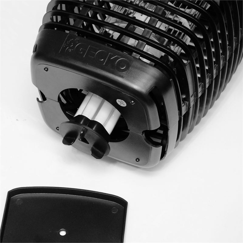 Gecko Insect Killer Bug Zapper Lantern GKOLT25-Black/Weatherproof/Self Cleaning Grid - TheITmart