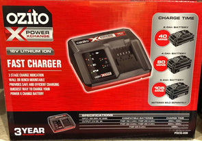 Ozito PXC 18V Fast Charger - PXCG-030