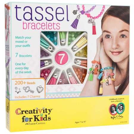 Creativity For Kids Tassel Bracelets Set - TheITmart