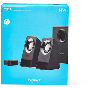 Logitech Z213 14W Speakers Black