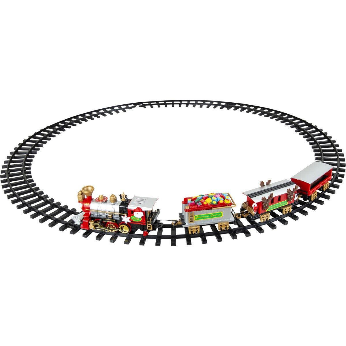 Christmas Tree Aerial Train Santa Express - TheITmart